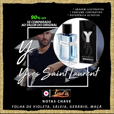 Perfume Similar Gadis 713 Inspirado em Y Yves Saint Laurent Contratipo